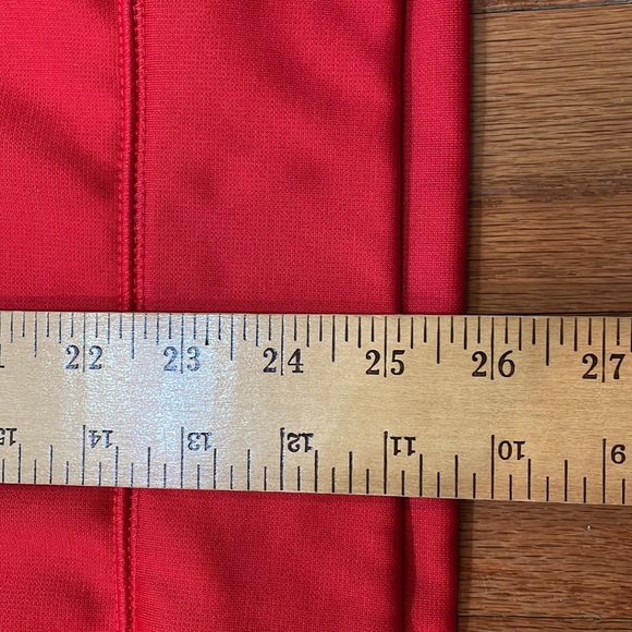 Therma-Fit Nike Size Large Red and Gray Hoodie Sweatshirt Kangaroo Pocket - Picture 9 of 13